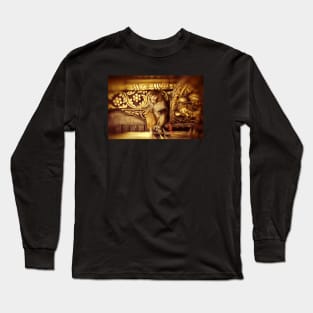 Nepali Assamese Monkey(Portrait)2 Long Sleeve T-Shirt